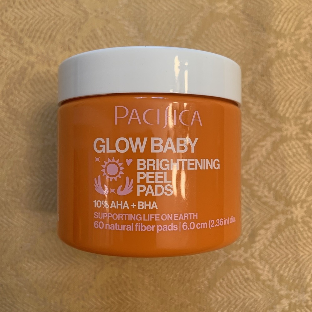 Pacifica Glow Baby Brightening Peel Pads 10% AHA + BHA - 60 Pads SEALED - Picture 1 of 4